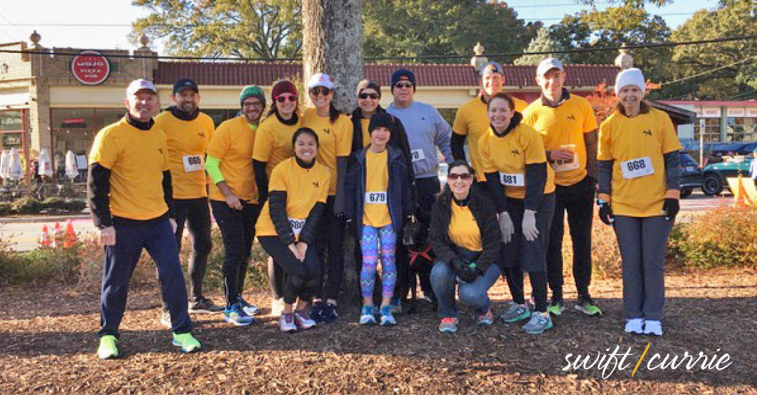 Swift Currie at Atlanta Legal Aid Run for Justice 2019